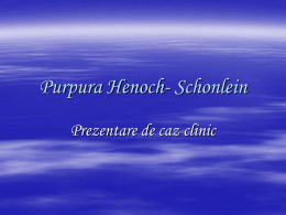 Purpura Henoch- Schonlein - Stud-Ped