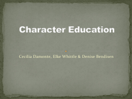 What Works In Character Education