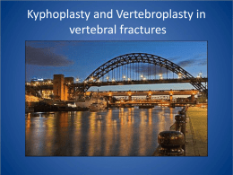 Kyphoplasty and Vertebroplasty in painful osteoporotic