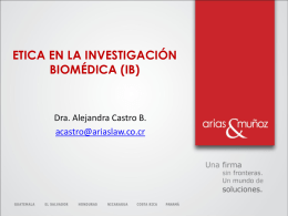 Diapositiva 1 - Colegio de Médicos y Cirujanos de Costa Rica
