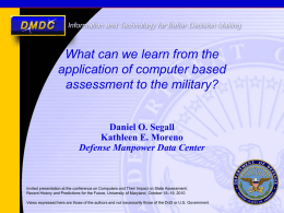 What can we learn from the application of computer based