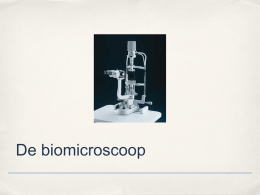 De biomicroscoop - Opticien