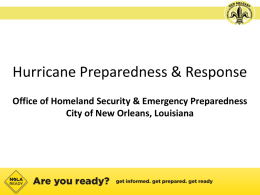 phased evacuation - 1515 / 1555 Poydras Buildings
