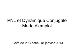 PNL Synthèse – La Cloche (Support de