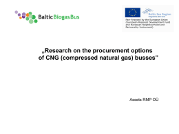 Research on the procurement options of CNG