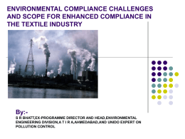 environmental compliance challenges and scope for enhanced
