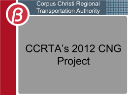 CCRTA`s 2012 CNG Project