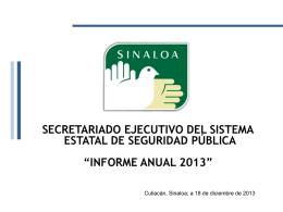 Informe de Actividades 2013 - Portal de Acceso a la Información