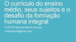 Prof. Dra. Monica Ribeiro da Silva, UFPR