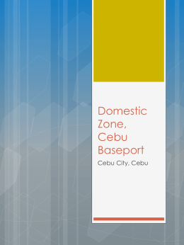 Cebu Baseport - Domestic Zone