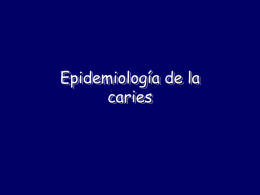 Epidemiologia de la caries, 2011