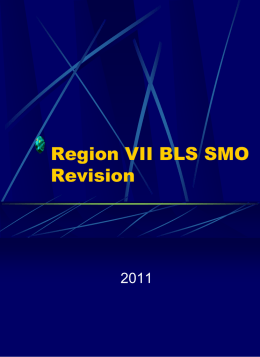 Region VII SMO Revision
