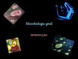 Introdução as microbiologia e cel bacterianas