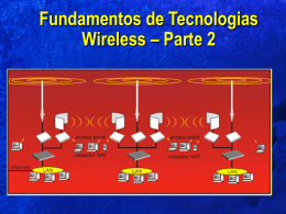 Fundamentos de Tecnologias Wireless
