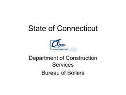 State of Connecticut - training powerpoint