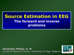 Source Estimation in EEG - University College London