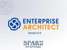 Enterprise Architect can be extended for domain
