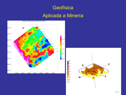 Geofisica Aplicada en Mineria