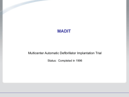 MADIT II - Boston Scientific