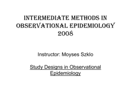 Cohort Study