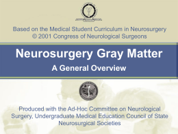 Neurosurgical Gray Matter