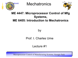 Lecture 1_ME4447-ME6405 Course Outline_Fall2013