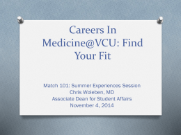Careers In Medicine (CiM) Overview