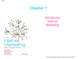 Introducing the scope of Internet Marketing