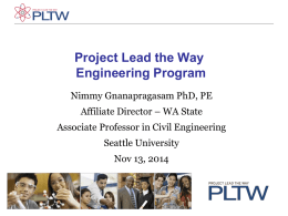 Engineering_PLTW_CC_2014 - Washington State University at