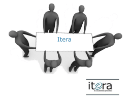 Diapositiva 1 - Itera Process