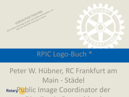 Neue Logovorlagen - Rotary International Distrikt 1841
