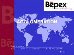 Bepex Agglomeration Powerpoint Presentation