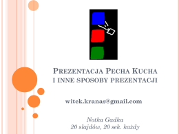 pecha kucha