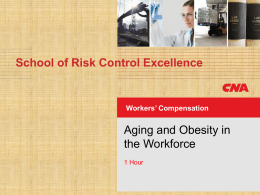 Aging and Obesity - Heart of America Chapter