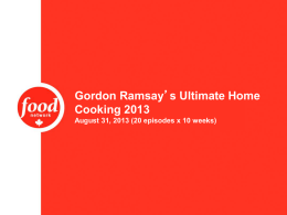 Gordon Ramsay`s Ultimate Home Cooking