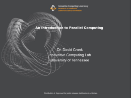 by David Cronk, Ph.D. - University of Hawaii