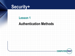 Security+ 11-Lessons