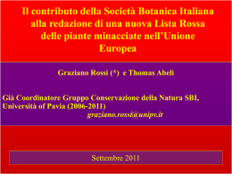 - Società Botanica Italiana