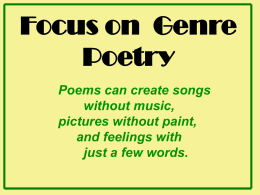 Poetry