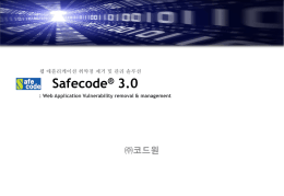 Ⅱ. Safecode와 취약점 분석 툴