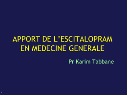 Cipriani et al. The Lancet 2009 - Société des Médecins Généralistes