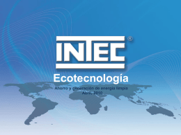 Ecotecnología - intec de México