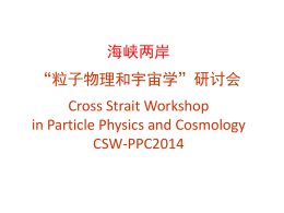 Overview of particle physics and cosmology in Mainland