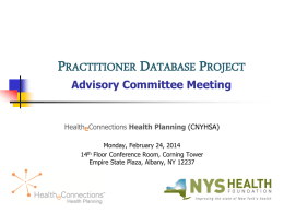 Integrated Practitioner Database