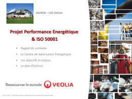 Projet Performance Energétique & ISO - DREAL Nord - Pas-de
