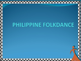 Dance - About the Philippines