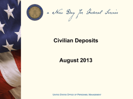 Civilian-Deposits-Workshop---Webcast---August-2013