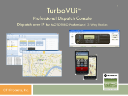 TurboVUi Dispatch