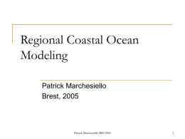Coastal Modeling