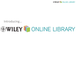 ONLINE LIBRARY
